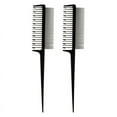 thumbnail image 1 of 2-Way Sectioning Foiling Comb For Hair Dyeing/Highlighting/Balayage 2pcs, 1 of 6