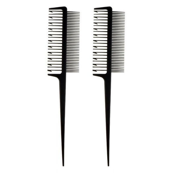 2-Way Sectioning Foiling Comb For Hair Dyeing/Highlighting/Balayage 2pcs