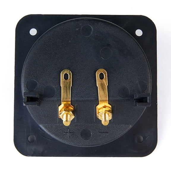 2 Way Speaker Terminals Cup With Universals Compatibility For Home Theater Car Stereos And Stage Equipment