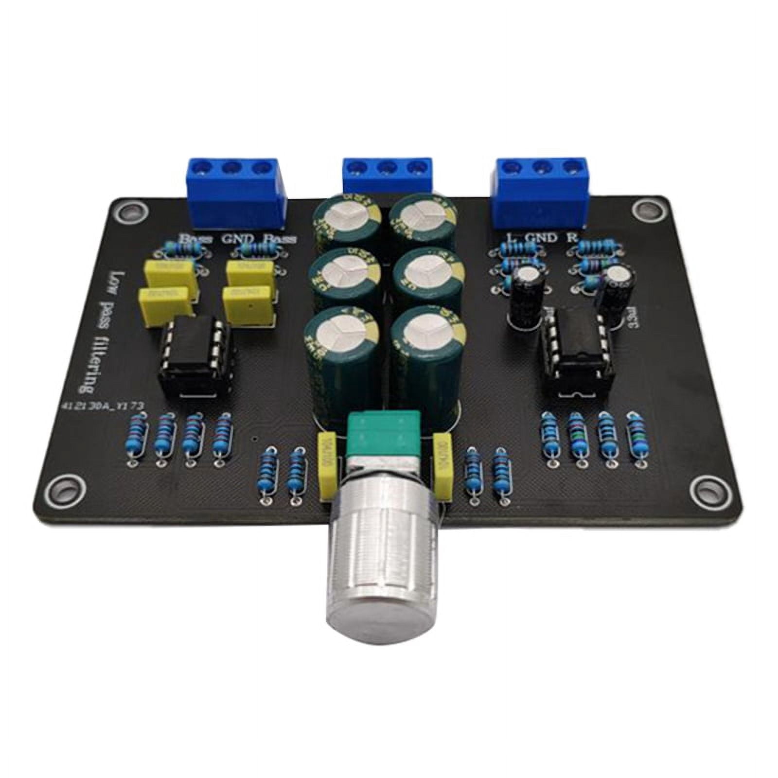 2 Way Subwoofer Frequency Divider Board Electronic Low-Pass Filter ...
