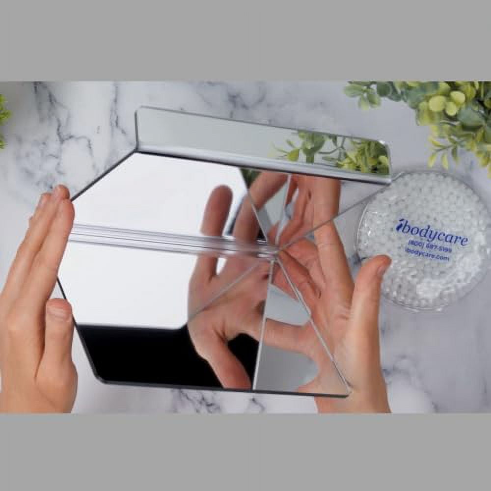 2Way Vitrectomy Mirror with Ice Pack, 8 inch, for Eye Surgery Recovery