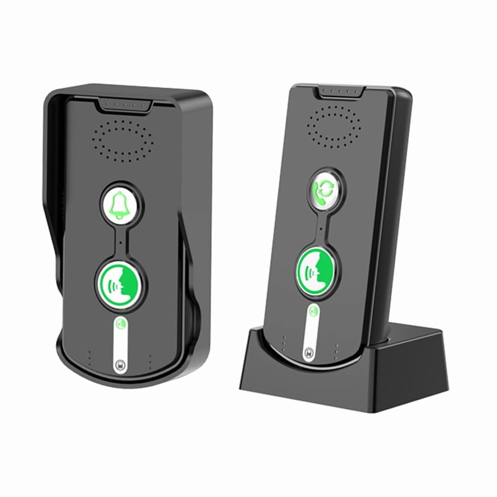 2 Way Wireless Intercom, Long Range Intercomunicador, Waterproof Indoor ...