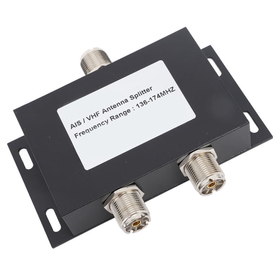 2 Ways Antennas Power Splitter Antennas Power Splitter, 2 Ways VHF Antenna Power Splitter for Ship