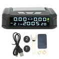 2 Wheel Truck Wireless Tire Pressure Monitoring System Solar Powered