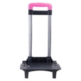 thumbnail image 1 of 2 Wheels Backpack Trolley Aluminium Alloy Foldable Trolley Cart Student's Luggage Travel Hand Cart for Student Backpack, 1 of 14