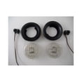 thumbnail image 1 of (2) White 2" Round 9 LED Custom Mini Reverse Backup Lights / Grommets / Wires, 1 of 3