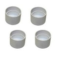 thumbnail image 1 of 2" White Stop Coupling For Electrolux, Plastiflex SV8062 Central Vac (4PK), 1 of 1