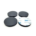 thumbnail image 1 of 2" Wide Round Rubber Stick on Feet Bumpers 1/4" Thick 3M Adhesive Backing Pads, 1 of 6