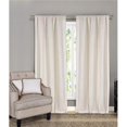 thumbnail image 1 of 2 Window Curtain Panels + 2 Throw Pillows - Linen Textured - Beige, 1 of 1