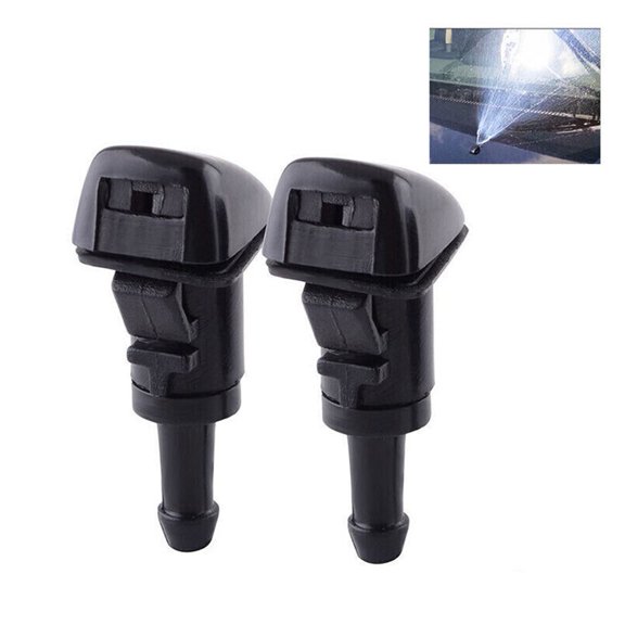 2 Windshield Washer Fluid Spray Nozzle Replacement for Chrysler Vehicles