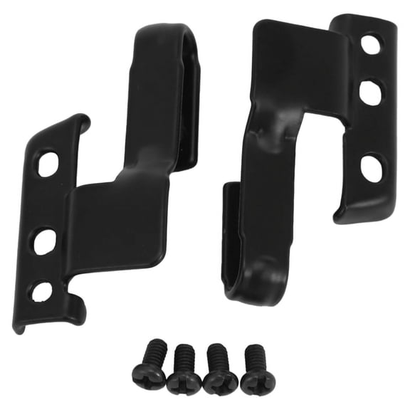 2 * Windshield Wiper Adapters 4 * Screws-black