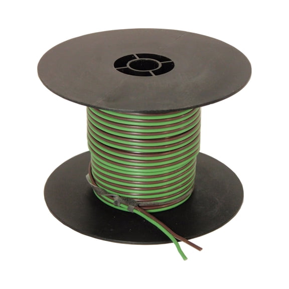 2-Wire Bonded Parallel - Green/Brown - 100 Feet