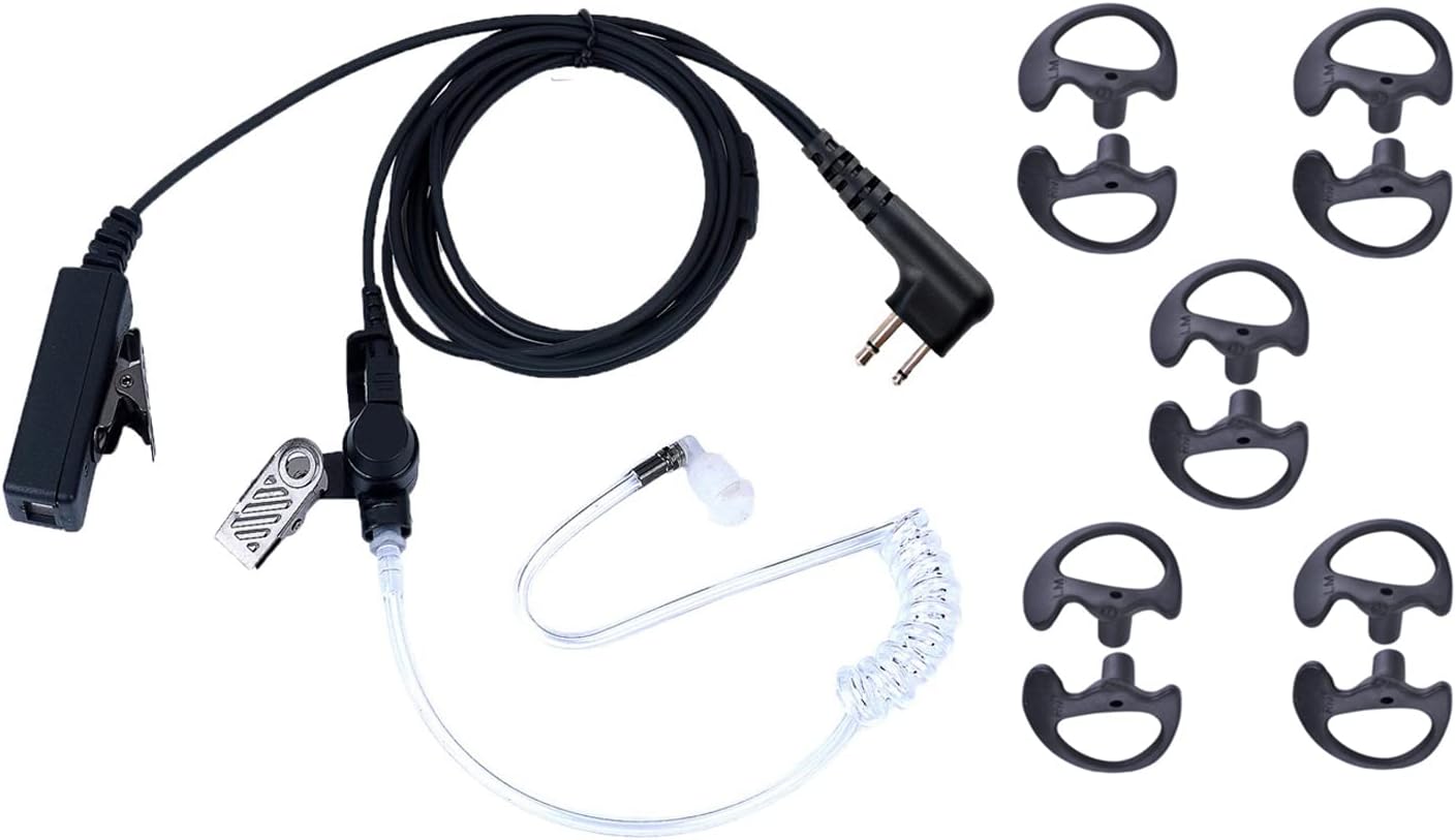 Motorola Two-Way Radio Headset - Down The Sleeve Arm Cuff Style - For CLS, Spirit, CP, SP Series