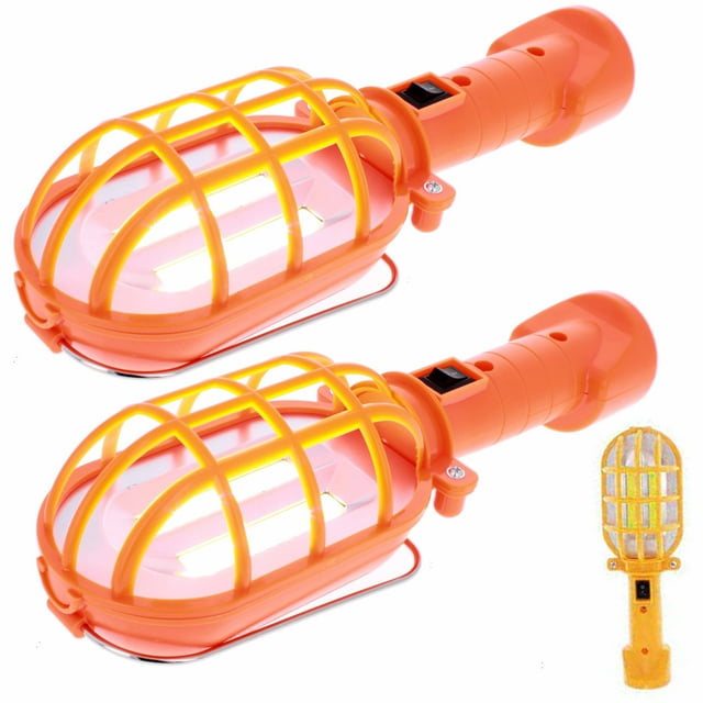 2 Work Light Mechanic COB LED Lamp Base Bright 400 Lumen