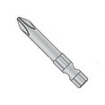 thumbnail image 1 of 2 X 2 3/4 X 1/4 Phillips Power Bit / Point Size: #2 / Length 2 3/4" / Shank: 1/4" (Quantity: 100 pcs), 1 of 1