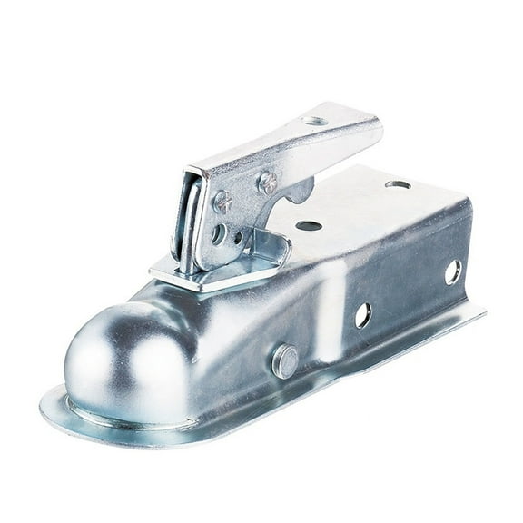 2 X 2 Inch 3500 Lbs Trailer Coupler Hitch Ball Coupling Straight Tongue RV Parts Camper Caravan Accessories ,Dependable Strength