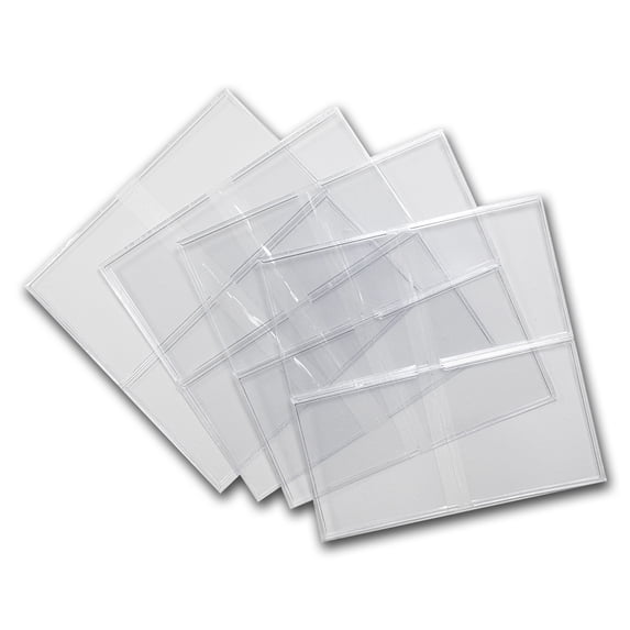 2 X 2 Unplasticized Flips (#28UN) With Inserts - (100 count)