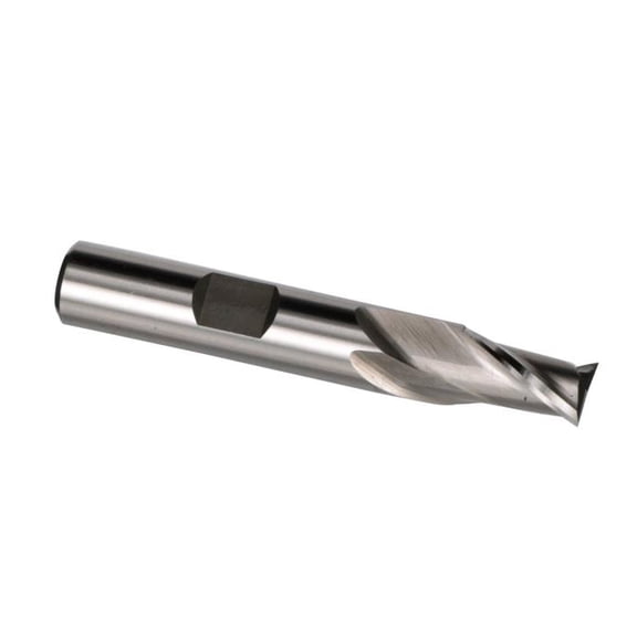 Drill America 2" X 3/4" HSS 2 Flute Single End End Mill