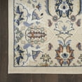 thumbnail image 1 of 2' X 3' Beige Floral Power Loom Area Rug, 1 of 9