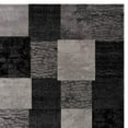 thumbnail image 1 of 2' X 3' Gray and Black Geometric Washable Non Skid Area Rug, 1 of 6
