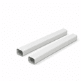 Gutter Color White 2 X 3 Inch 30 White Gutter Downspout Extensions - Walmart.com
