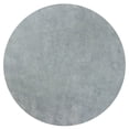 thumbnail image 1 of 6' Round Polyester Blue Heather Area Rug, 1 of 2