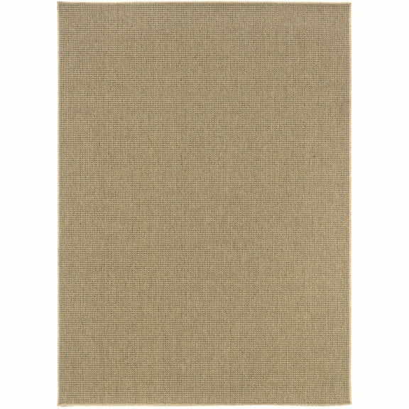 2' X 4' Sand Stain Resistant Indoor Outdoor Area Rug - 6' x 7'