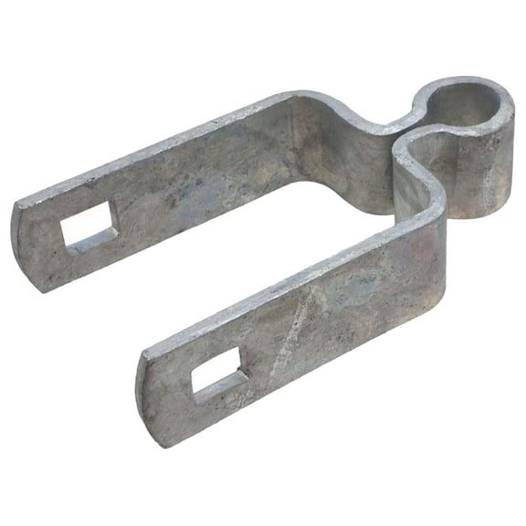 2" X 5/8" Square Post Female Hinges for Chain Fence Post | Hinges with Bolts | Pack of 2