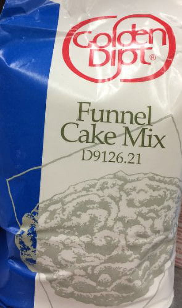 2 X 5 Pounds Funnel Cake Mix, Just Add Water, Restaurant Quality (10 Pounds Total)