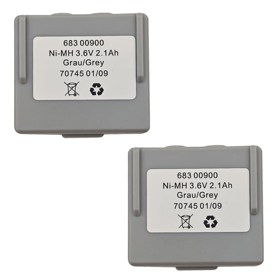 2 X 68300900 Rechargeable Battery 3.6V 2100mAh Ni-MH Battery for HETRONIC Remote US STOCK