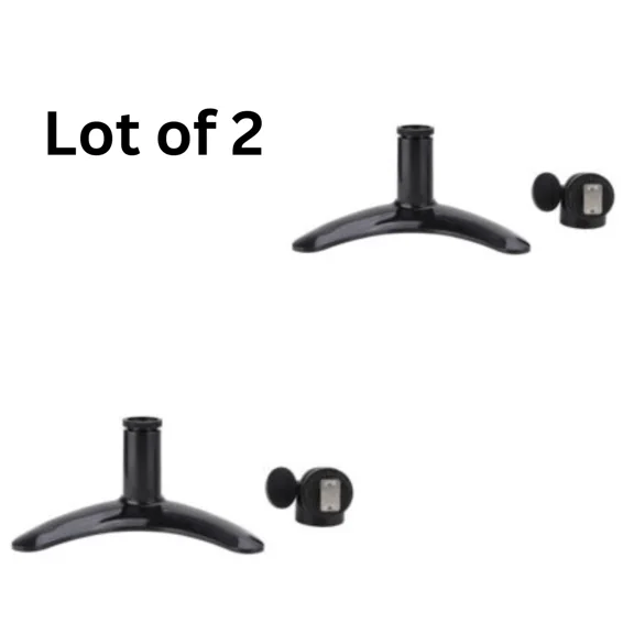2 X 7-11.6" Lcd Monitor Mount Computer Support Black Tablet Desk Stand Universal