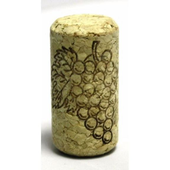 2 X #8 Straight corks 7/8" x 1 3/4". Bag of 30