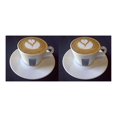 2 X Cappuccino Cups And Saucers 5.5 Oz
