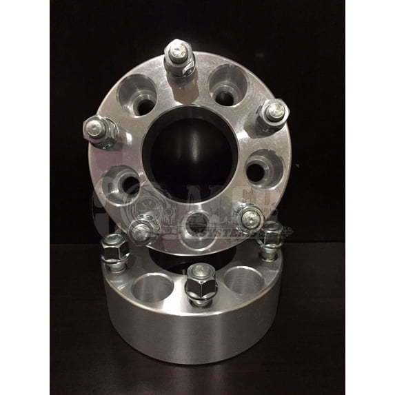 2 X DODGE RAM 1500 Wheel Spacers 2" Thick Adapters 5x5.5 5 Lug Bolt Aluminum