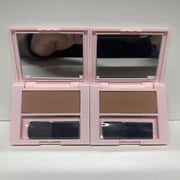 2 X Estee Lauder Bronze Goddess Powder Bronzer 02 Medium Travel Size with brush