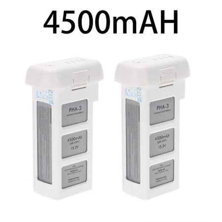 2 X For DJI Phantom 3 Professional Intelligent Flight Battery 4500mAh 15.2V
