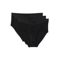 thumbnail image 1 of 2(X)IST 3-Pack Pima Cotton Contour Pouch Brief (Mens, Black, XL), 1 of 2