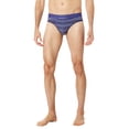 thumbnail image 1 of 2(X)IST Dream Low-Rise Brief (Mens, Ink Blot Stripe, XL), 1 of 3
