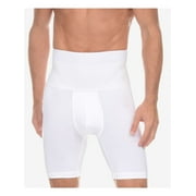 2(X)IST Intimates White High Rise Compression Form Boxer Brief S