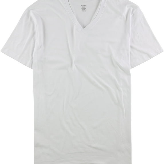 2(X)IST Mens Solid Basic T-Shirt, White, X-Large