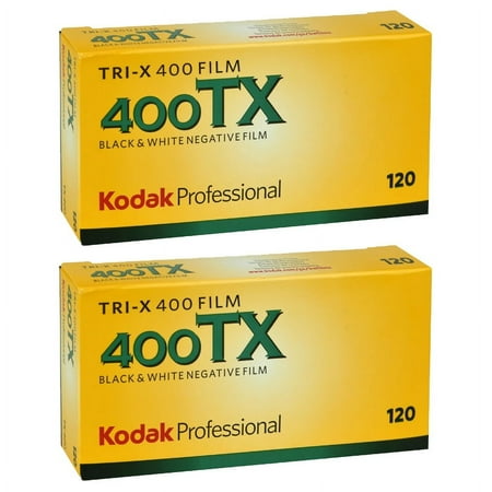 2 X Kodak Tri-x TX-120 400 ISO Black and White Negative Film, 5 Pack FRESH DATE
