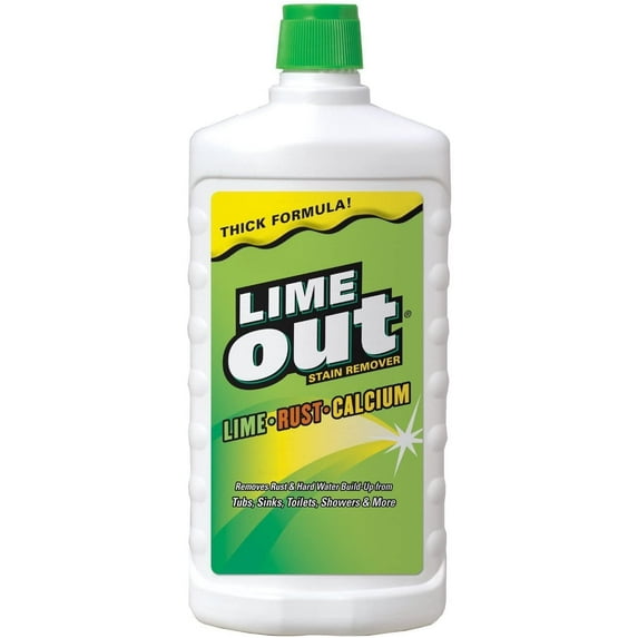 Iron OUT Lime Out Lime, Calcium, Rust Remover - Concentrated Liquid - 2 Pack, 24 Fl Oz