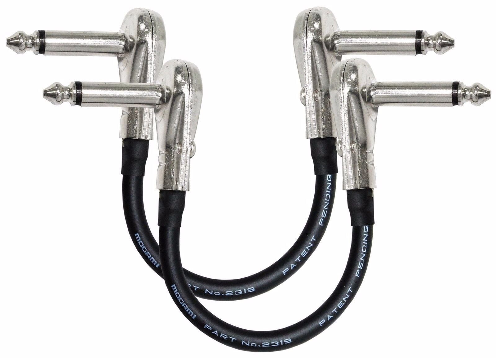 2 X Mogami 2319 - 8 Inch - Guitar Bass Effects Instrument, Patch Cable