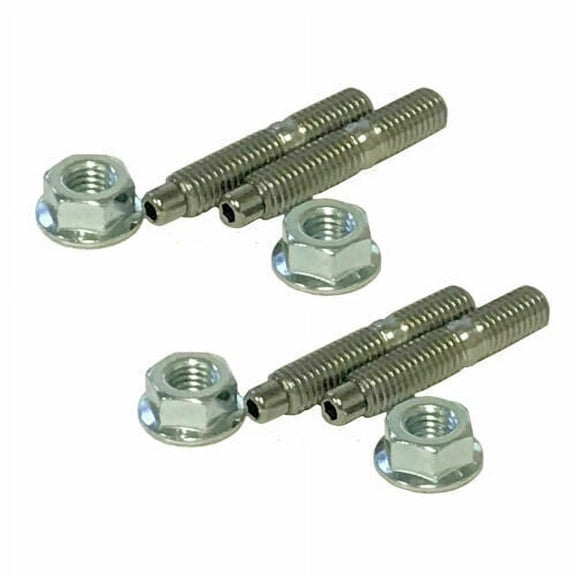 2 X New Heavy Duty Exhaust Head Pipe Stud Bolt Kits For 06-14 Yamaha Raptor 700