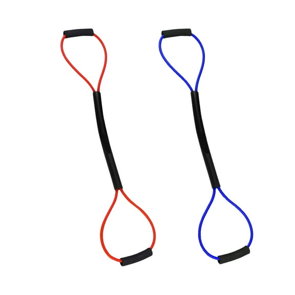 2 X Resistance Bands Shadow Boxing Gym Indoor Home StyleD