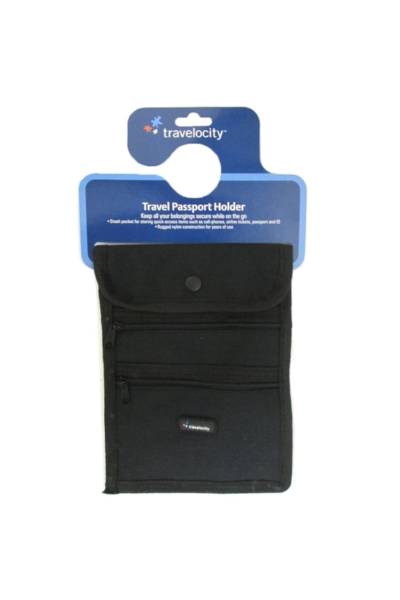 Neck Wallet Passport Holder Organizer Case Cards Travel Pouch Family Vacation