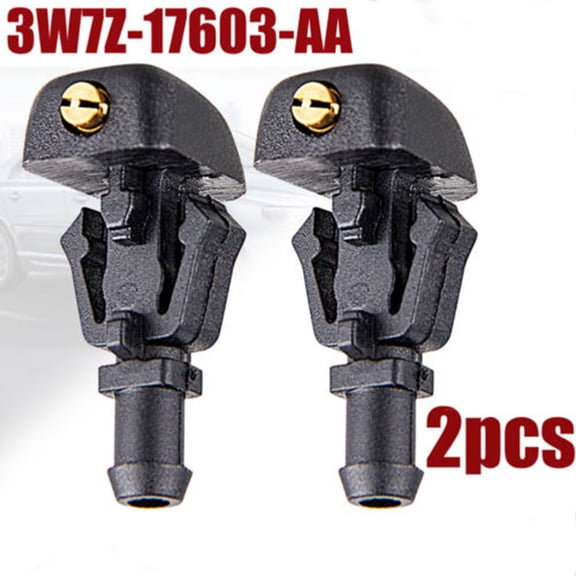 2 X Windshield Wiper Washer Spray Jet Nozzle For Ford F150 04-14 3W7Z17603Aa