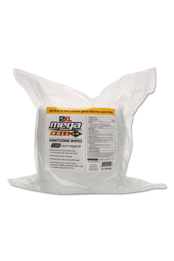 TXL Sanitizing Wipes Refill - White, Large