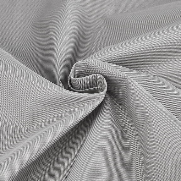 2 Yard Light Grey Polyester Fabric Sewing Waterproof Canvas Backing Oxford Fabric Marine Outdoor Indoor Awning 600 Denier Ripstop