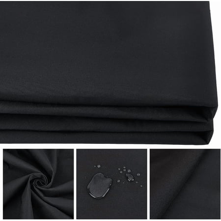 2 Yard x 58 Inch Waterproof Canvas Fabric 600D Marine Oxford Fabric Cordura for Outdoor/Indoor DIY Crafts Bags Awning Marine Furniture Burlywood Thickness: 0.37mm